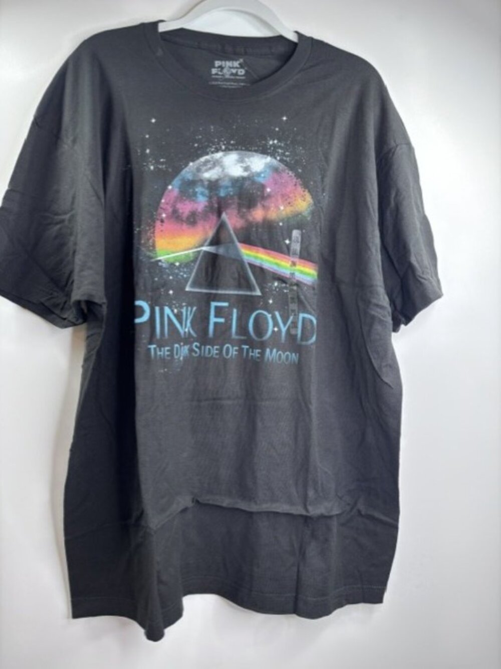 Pink Floyd "Dark Side of the Moon" Unisex Men's T-Shirt XXL Black NWT